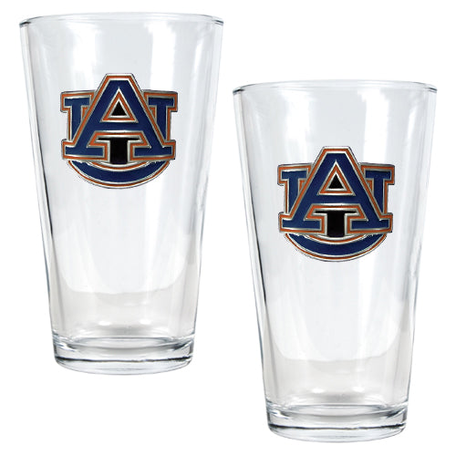 Auburn Tigers 16oz. Pint Glass Set