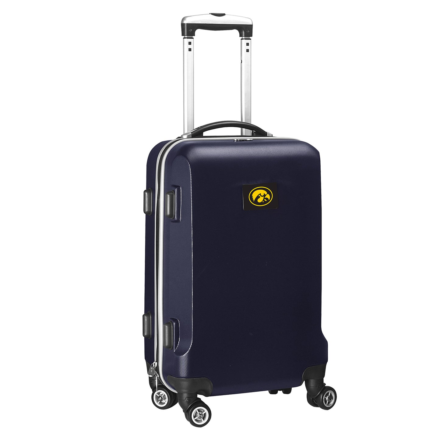 MOJO Navy Iowa Hawkeyes 21" 8-Wheel Hardcase Spinner Carry-On Luggage