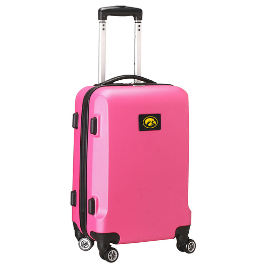 MOJO Pink Iowa Hawkeyes 21" 8-Wheel Hardcase Spinner Carry-On Luggage