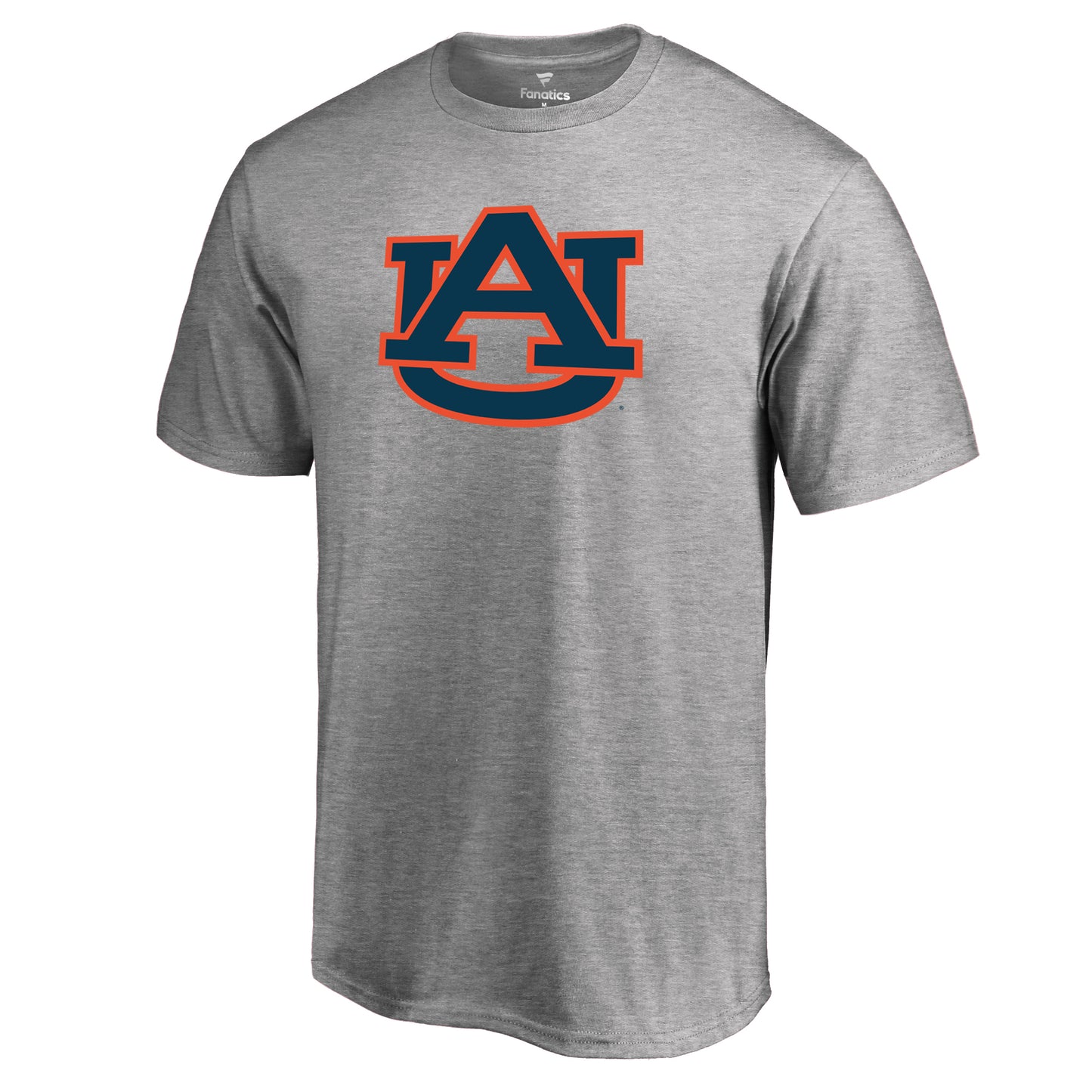 Men's Ash Auburn Tigers Primary Team Logo T-Shirt