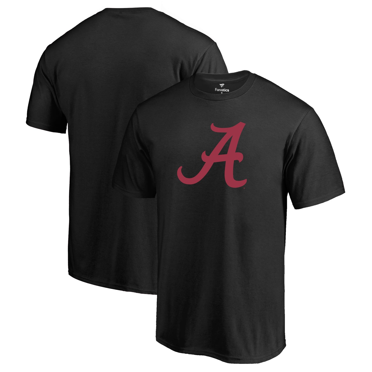 Men's Black Alabama Crimson Tide Primary Logo T-Shirt