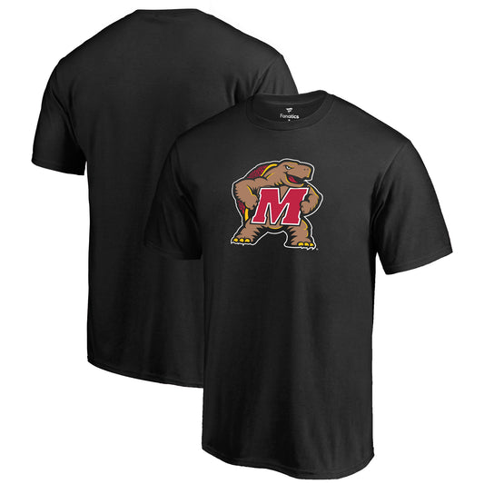 Men's Black Maryland Terrapins Primary Logo T-Shirt