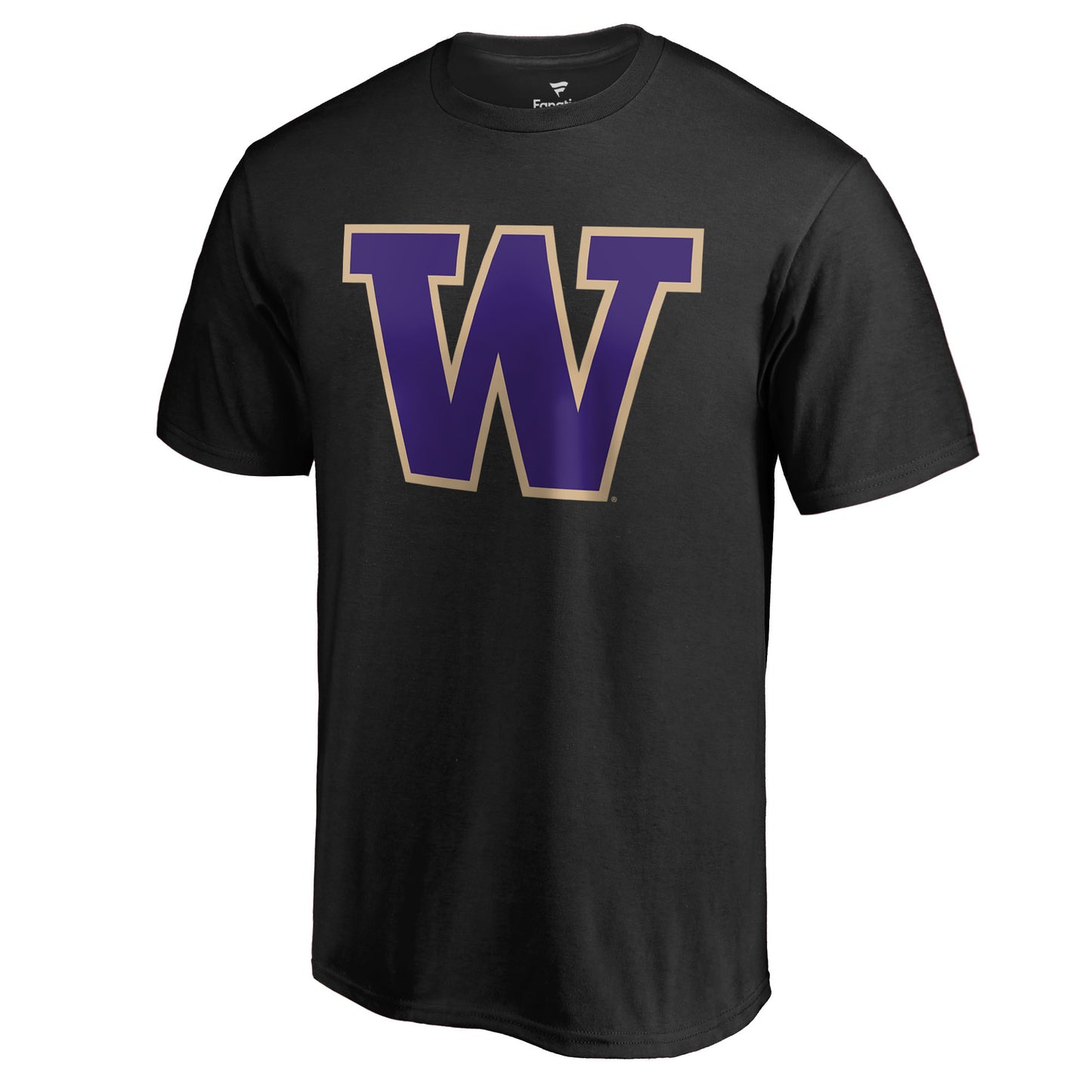 Men's Black Washington Huskies Primary Logo T-Shirt