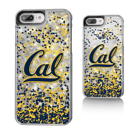 Cal Bears Gold Glitter iPhone 8 Plus/7 Plus/6 Plus Case