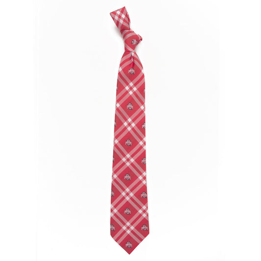 Men's Scarlet Ohio State Buckeyes Rhodes Tie