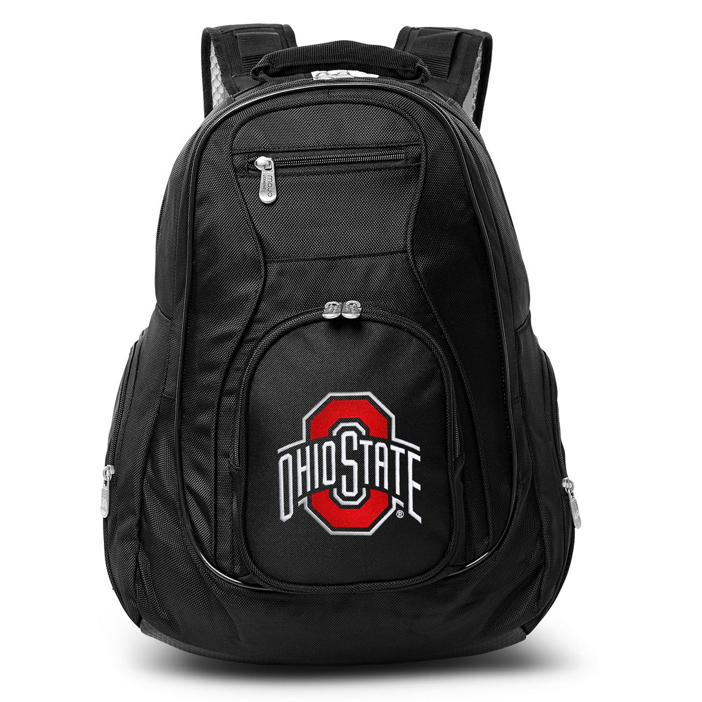 MOJO Black Ohio State Buckeyes 19'' Laptop Travel Backpack