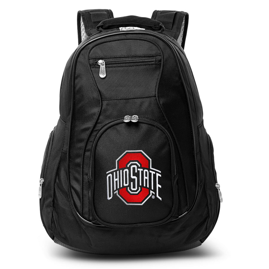 MOJO Black Ohio State Buckeyes 19'' Laptop Travel Backpack