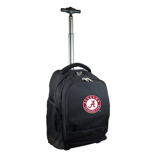 Black Alabama Crimson Tide 19'' Premium Wheeled Backpack