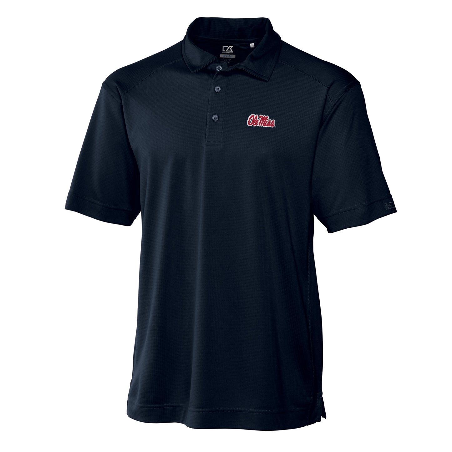 Men's Cutter & Buck Navy Ole Miss Rebels Big & Tall DryTec Genre Polo