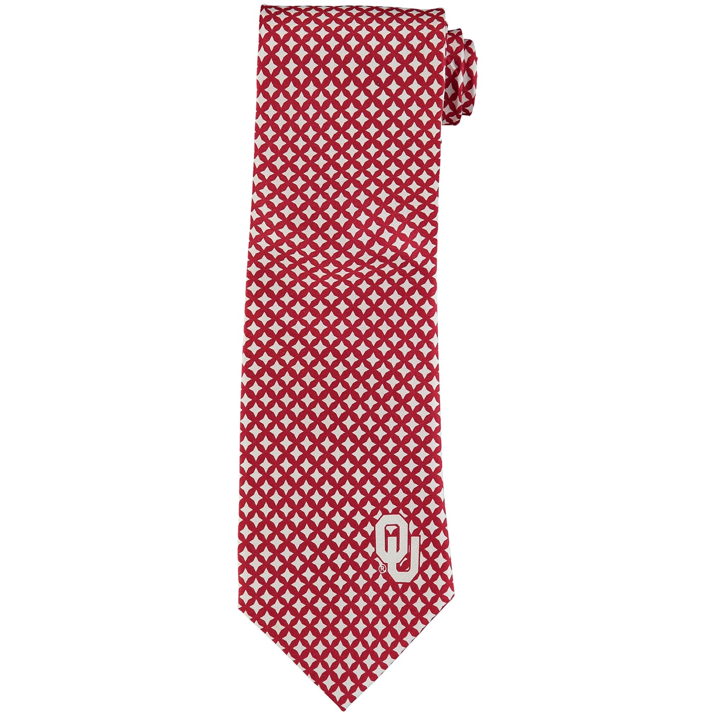 Men's Oklahoma Sooners Diamante Print Silk Tie