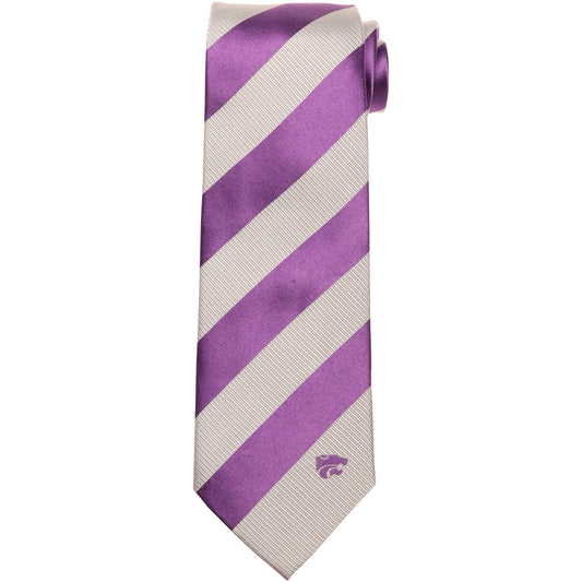 Men's Kansas State Wildcats Regiment Woven Silk Tie