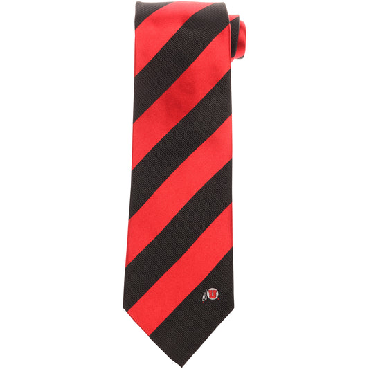 Men's Utah Utes Regiment Woven Silk Tie