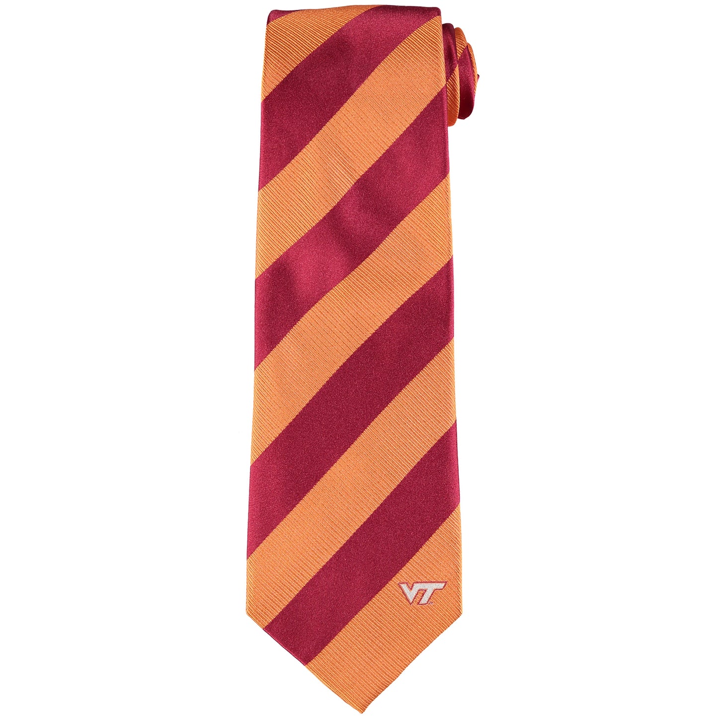 Men's Virginia Tech Hokies Regiment Woven Silk Tie