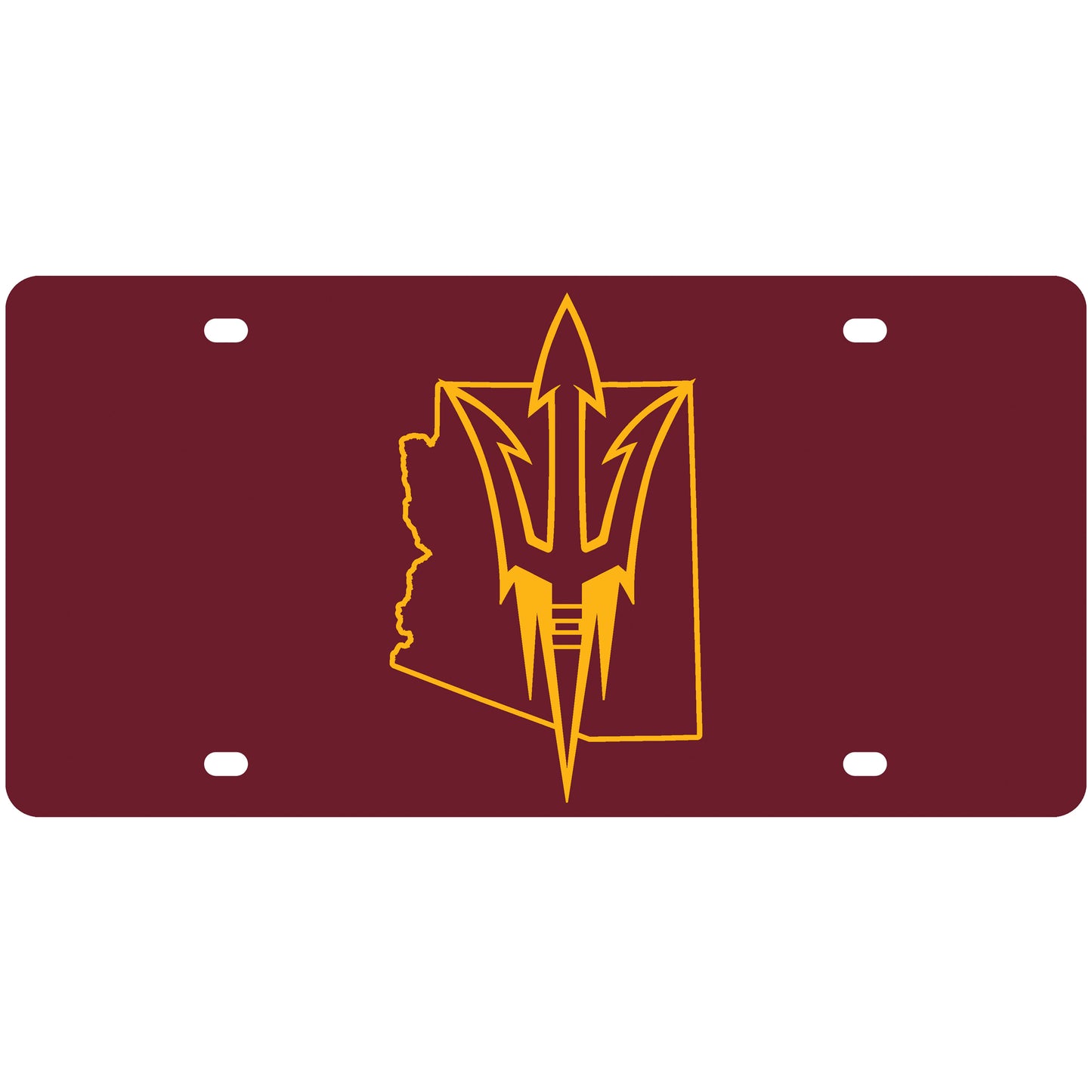 Arizona State Sun Devils State Pride License Plate