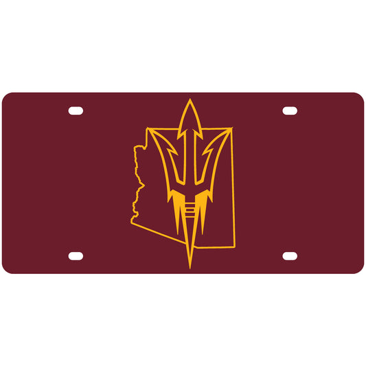 Arizona State Sun Devils State Pride License Plate