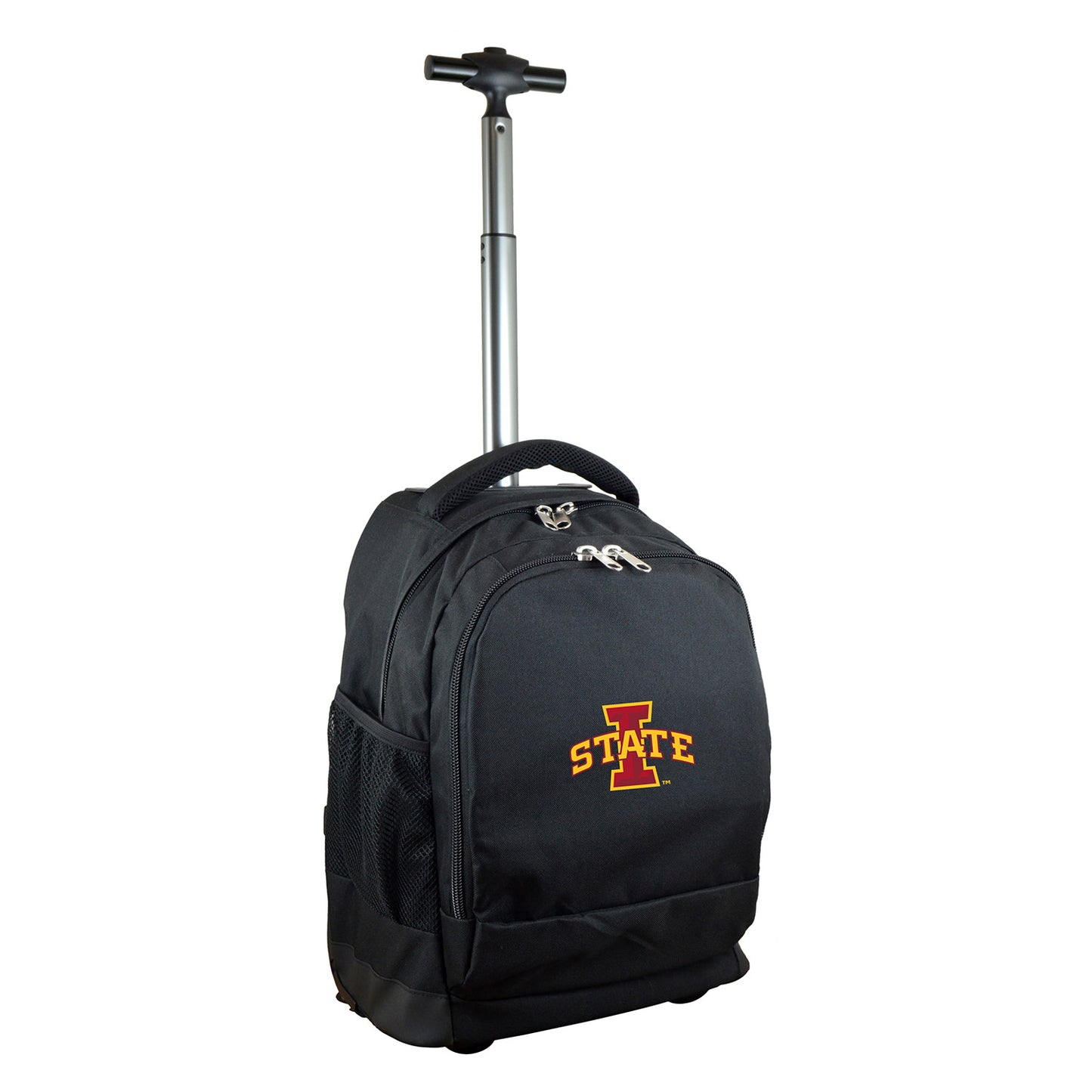 Black Iowa State Cyclones 19'' Premium Wheeled Backpack