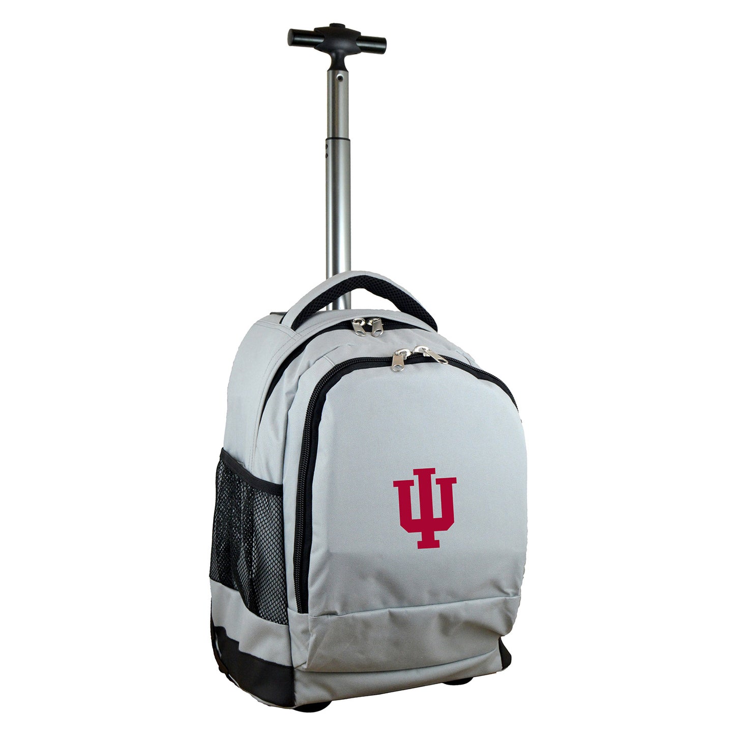 Gray Indiana Hoosiers 19'' Premium Wheeled Backpack