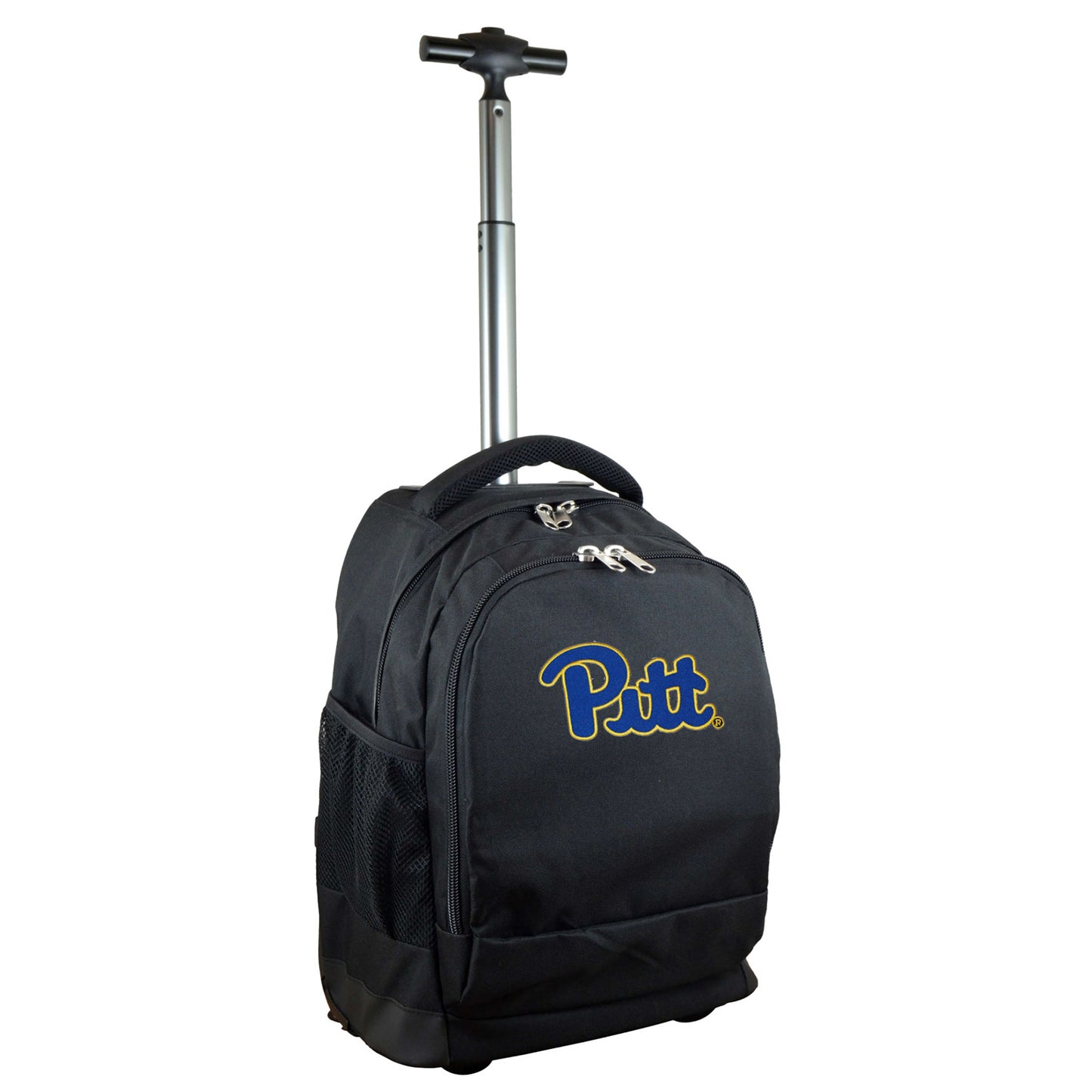 Black Pitt Panthers 19'' Premium Wheeled Backpack