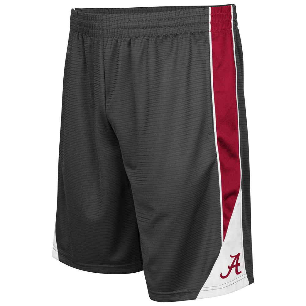 Men's Colosseum Charcoal Alabama Crimson Tide Turnover Shorts