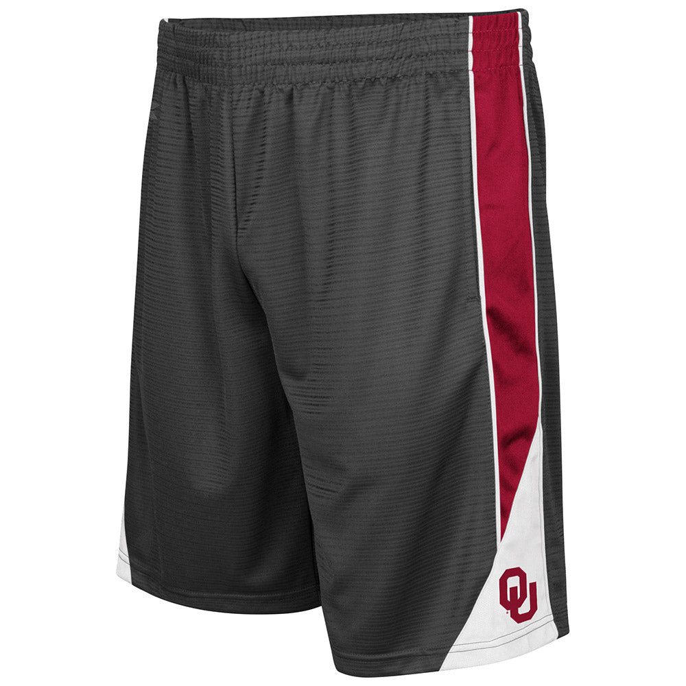 Men's Colosseum Charcoal Oklahoma Sooners Turnover Shorts