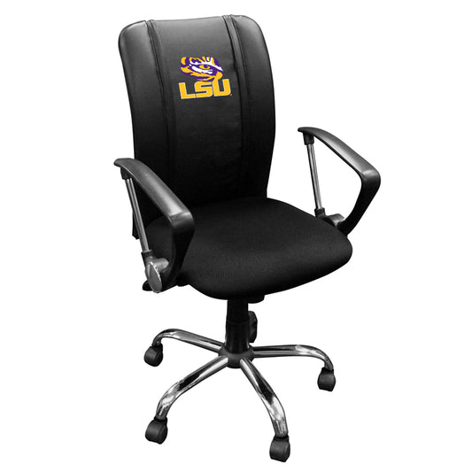 DreamSeat LSU Tigers Curve Office Chair