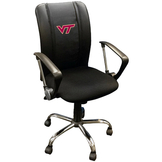 DreamSeat Virginia Tech Hokies Curve Office Chair