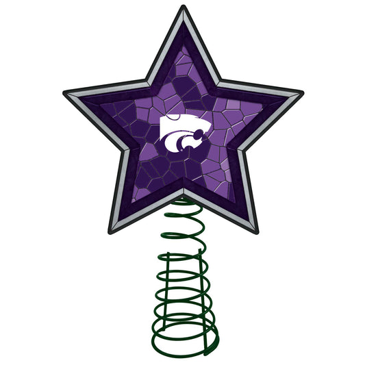 Kansas State Wildcats Mosaic Tree Topper