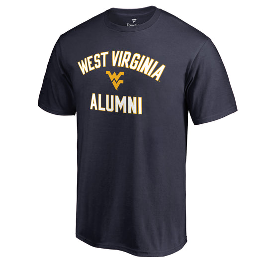 Men's Navy West Virginia Mountaineers Team Alumni T-Shirt