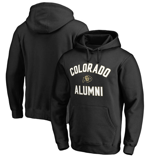 Men's Black Colorado Buffaloes Team Alumni Pullover Hoodie