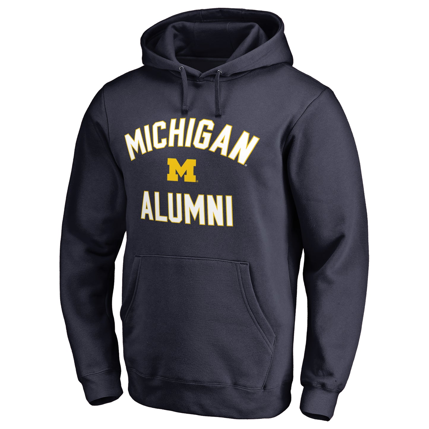 Men's Navy Michigan Wolverines Team Alumni Pullover Hoodie