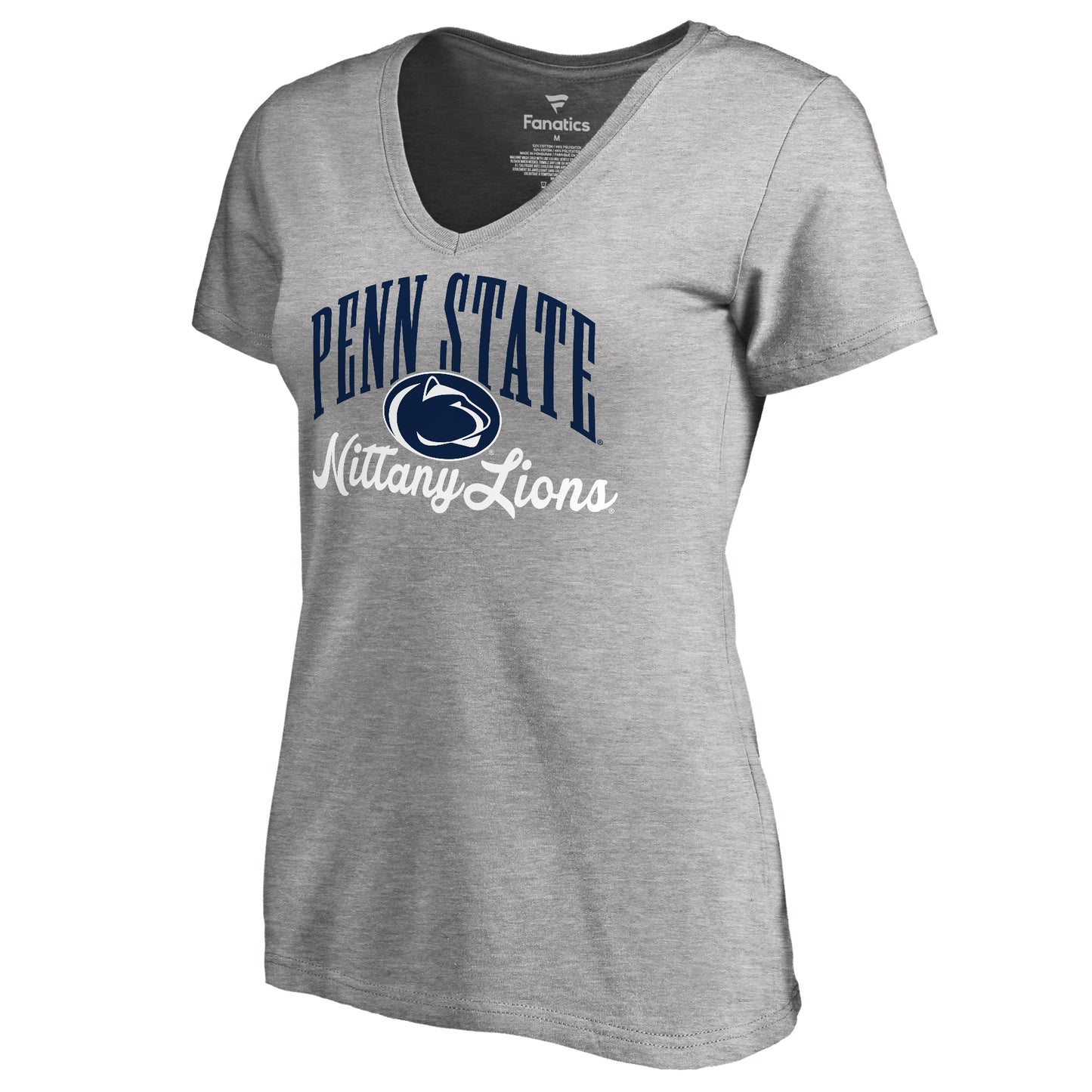 Women's Ash Penn State Nittany Lions Victory Script T-Shirt