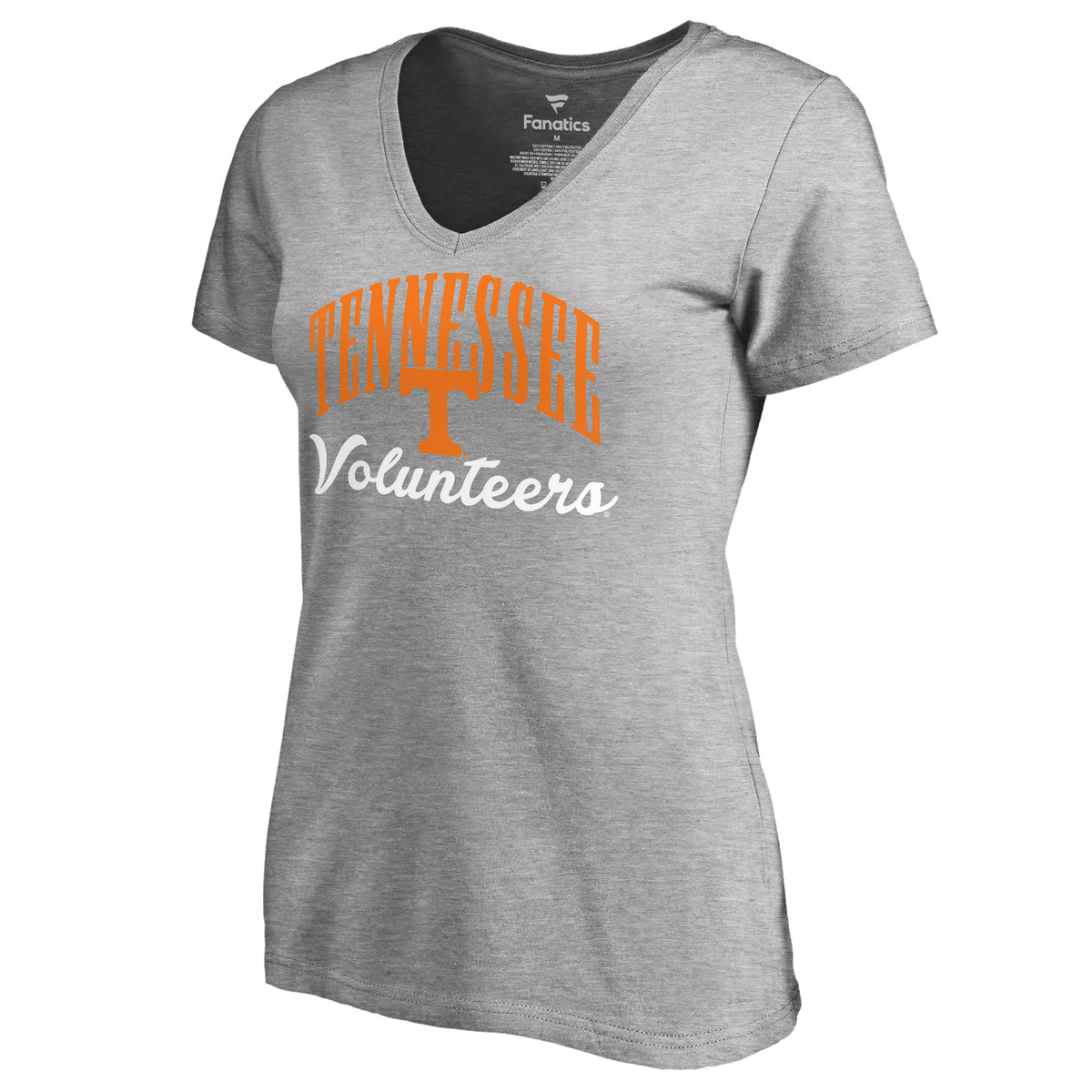 Women's Ash Tennessee Volunteers Victory Script T-Shirt