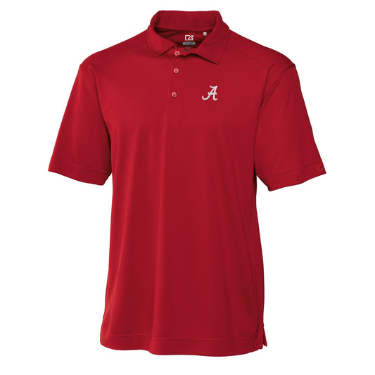 Men's Cutter & Buck Crimson Alabama Crimson Tide Big & Tall DryTec Genre Polo