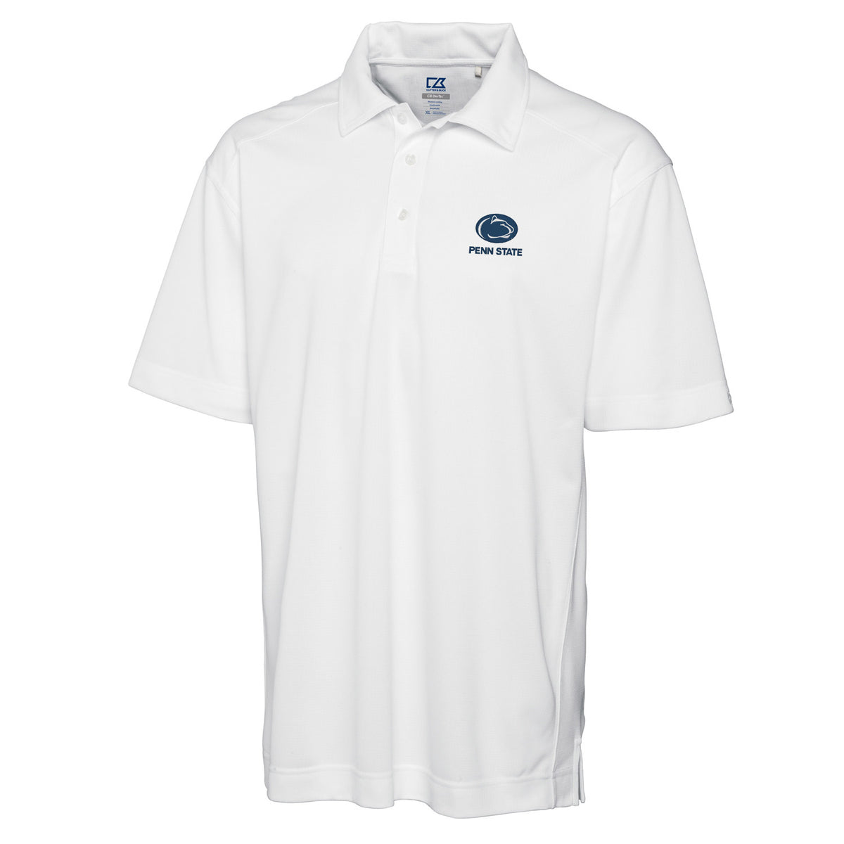 Men's Cutter & Buck White Penn State Nittany Lions Big & Tall DryTec Genre Polo