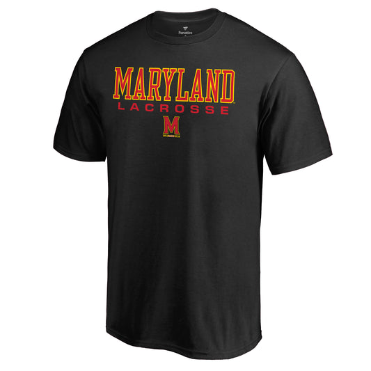 Men's Black Maryland Terrapins True Sport Lacrosse T-Shirt