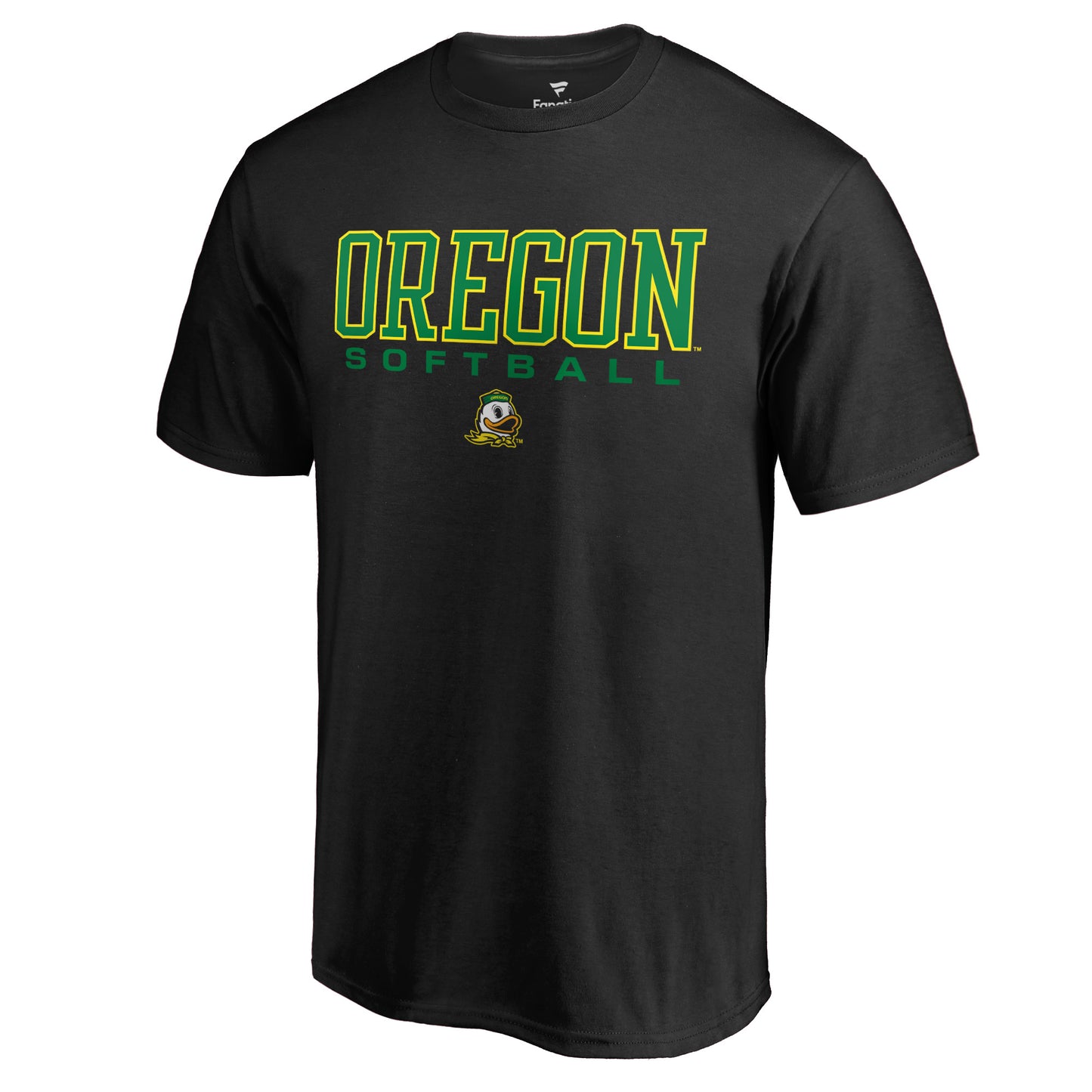 Men's Black Oregon Ducks True Sport Softball T-Shirt