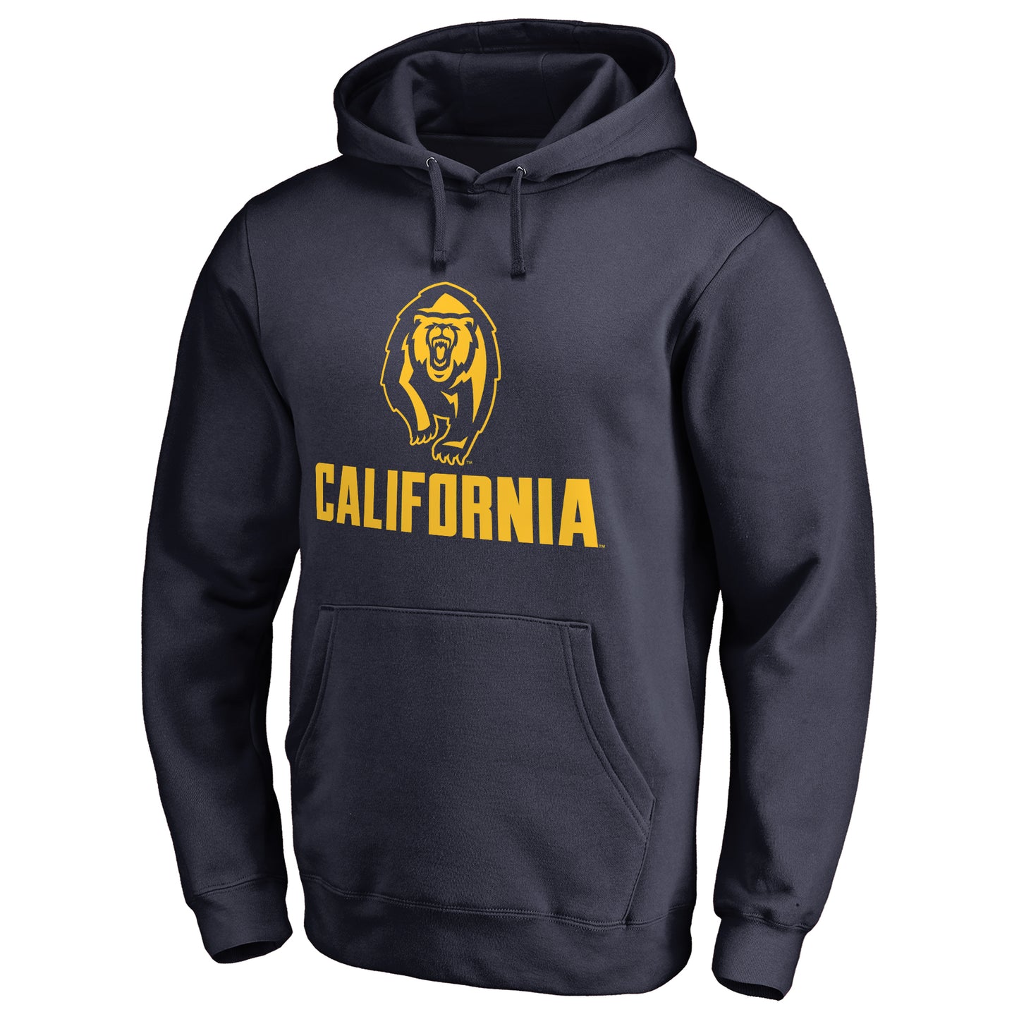 Men's Navy Cal Bears Team Lockup Pullover Hoodie