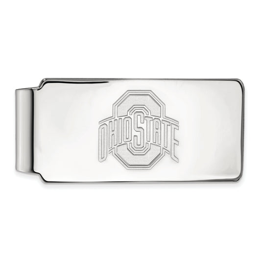 Ohio State Buckeyes Sterling Silver Money Clip