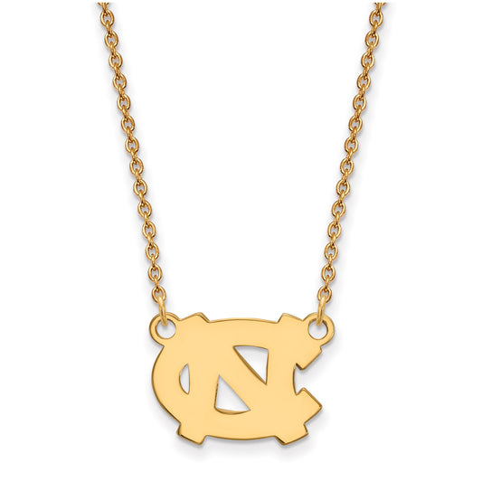 Women's North Carolina Tar Heels Gold Plated Pendant Necklace