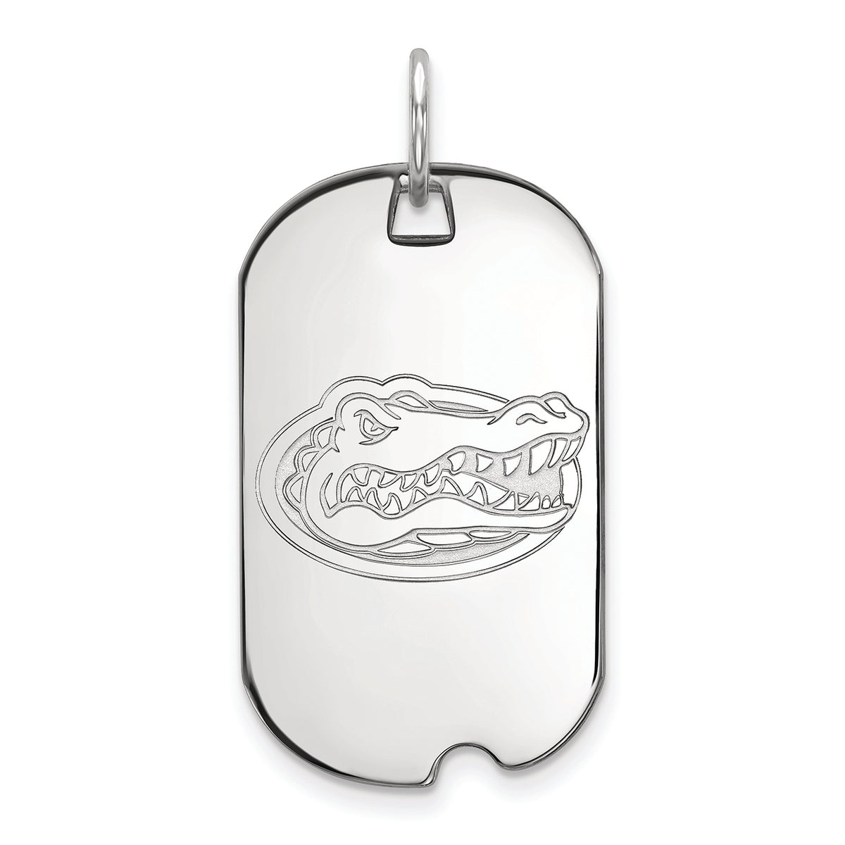 Women's Florida Gators Sterling Silver Small Dog Tag