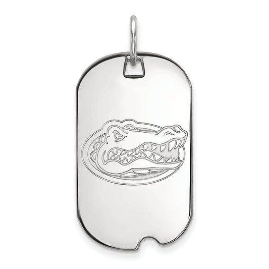 Women's Florida Gators Sterling Silver Small Dog Tag