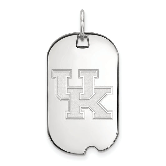 Women's Kentucky Wildcats Sterling Silver Small Dog Tag