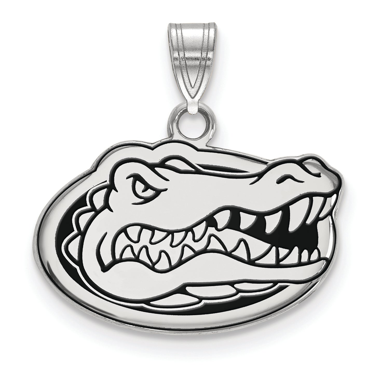 Women's Florida Gators Sterling Silver Small Enamel Pendant