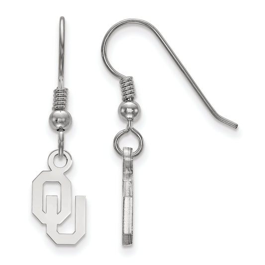 Women's Oklahoma Sooners Sterling Silver XS Dangle Earrings