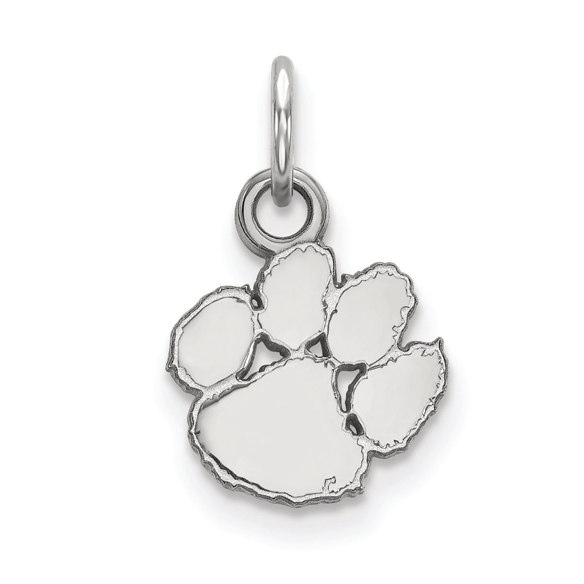 Women's Clemson Tigers Sterling Silver XS Pendant
