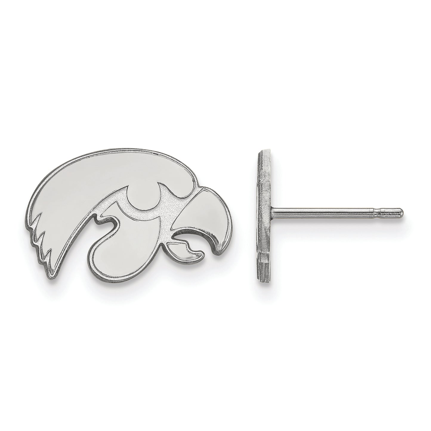 Women's Iowa Hawkeyes Sterling Silver XS Post Earrings