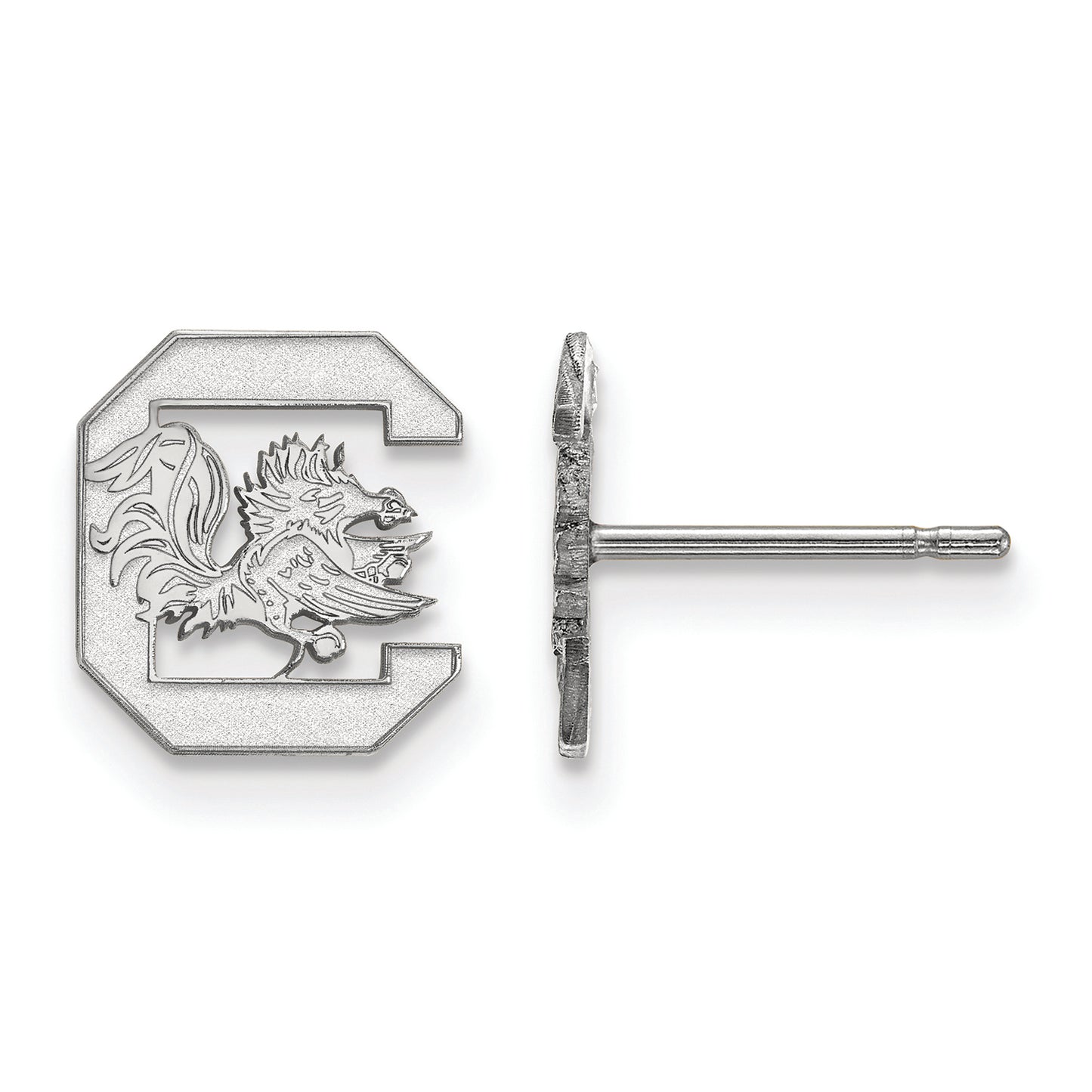 Women's South Carolina Gamecocks Sterling Silver XS Post Earrings