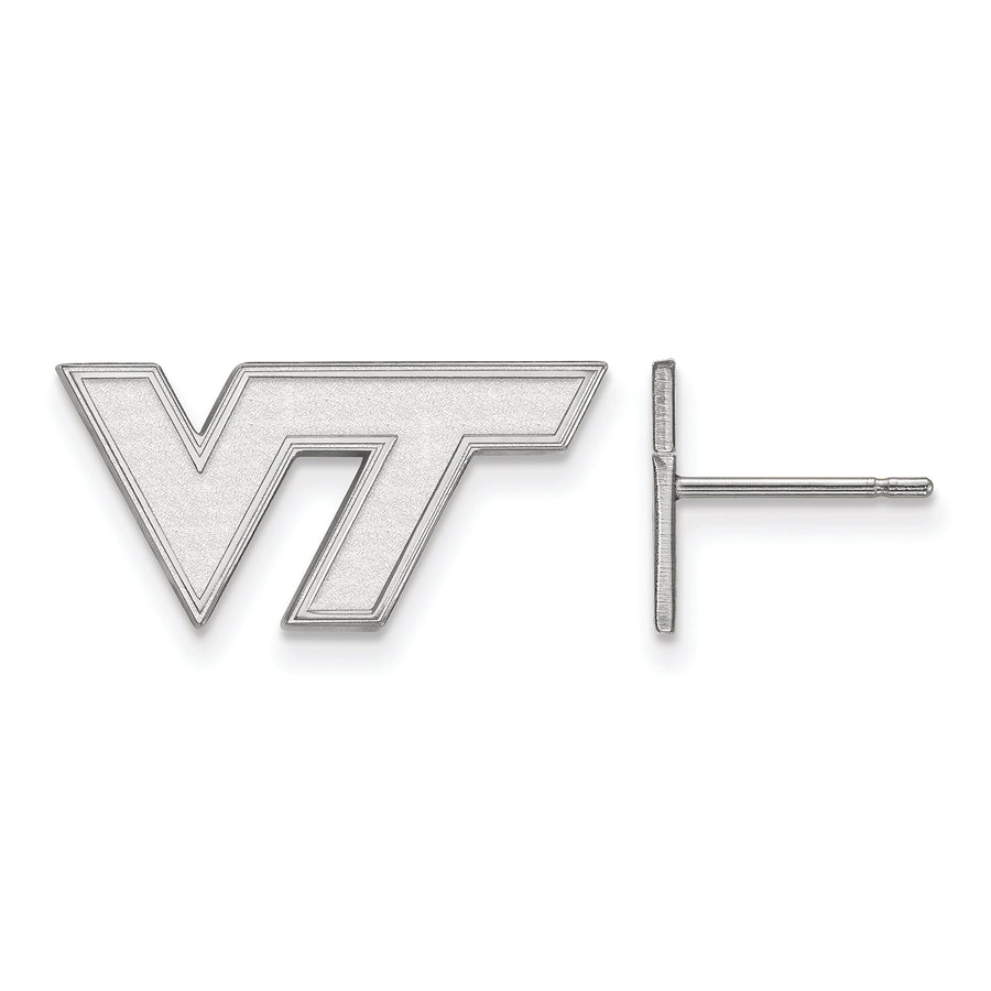 Women's Virginia Tech Hokies Sterling Silver XS Post Earrings