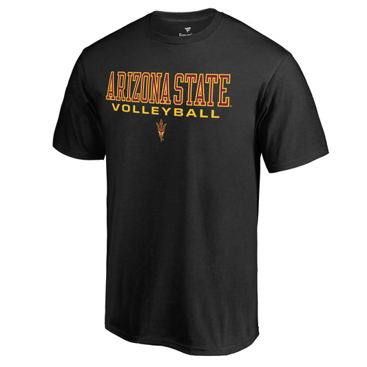 Men's Black Arizona State Sun Devils True Sport Volleyball T-Shirt