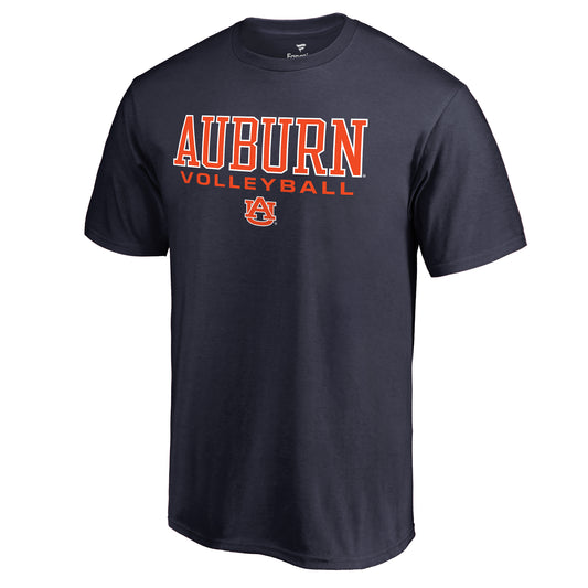 Men's Navy Auburn Tigers True Sport Volleyball T-Shirt